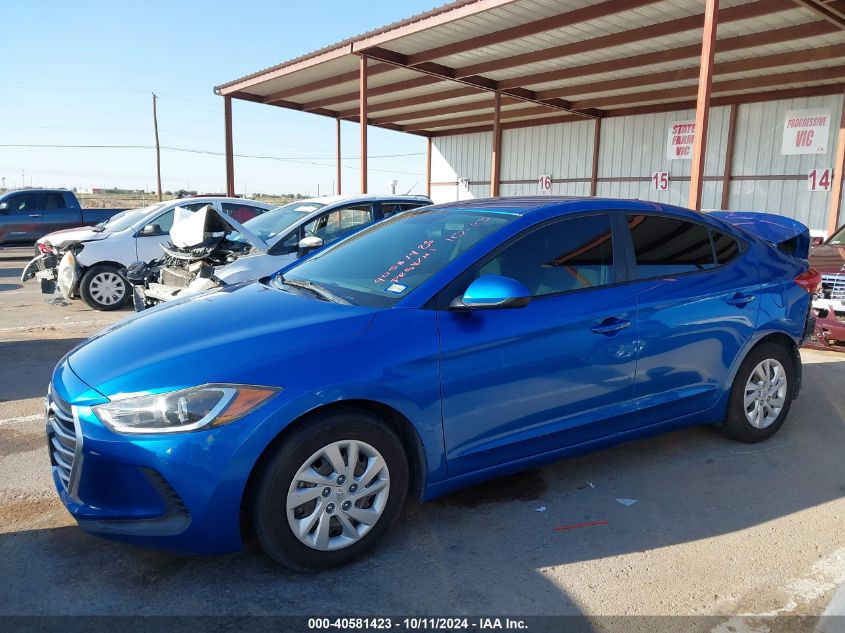 2017 Hyundai Elantra Se VIN: 5NPD74LF3HH076251 Lot: 40581423