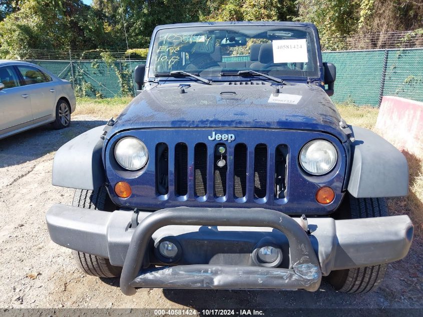 2013 Jeep Wrangler Sport VIN: 1C4AJWAG1DL545970 Lot: 40581424