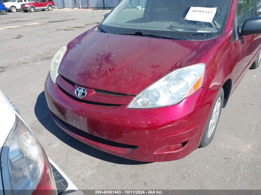 2008 Toyota Sienna Le VIN: 5TDZK23C48S213416 Lot: 40581443