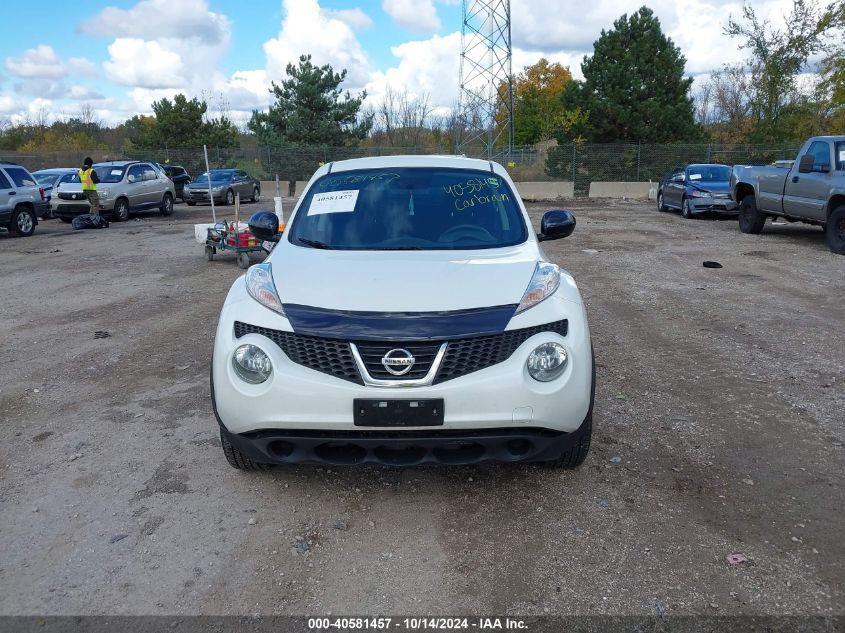 2014 Nissan Juke S VIN: JN8AF5MVXET483741 Lot: 40581457