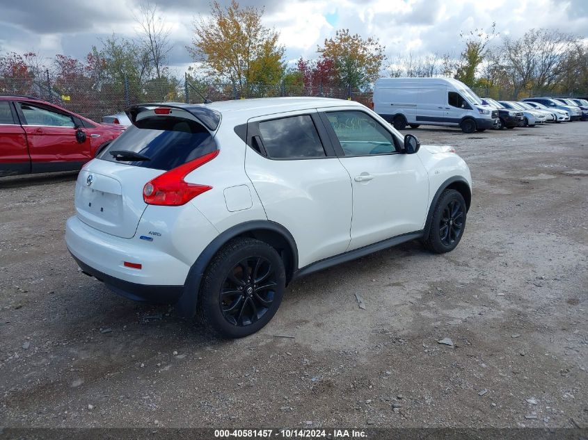 2014 Nissan Juke S VIN: JN8AF5MVXET483741 Lot: 40581457