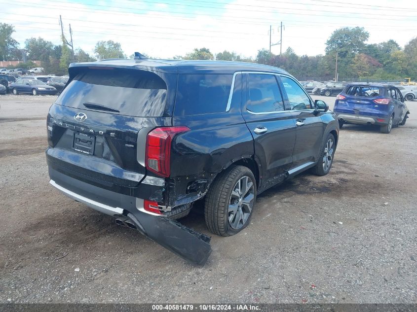 2021 Hyundai Palisade Sel VIN: KM8R4DHEXMU206908 Lot: 40581479