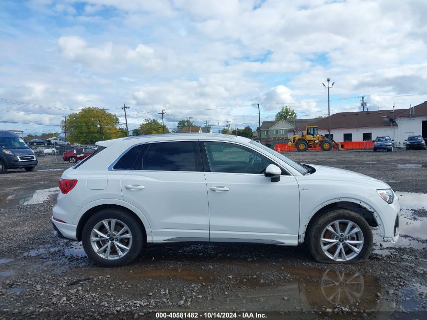 2024 Audi Q3 Premium 45 Tfsi S Line Quattro Tiptronic VIN: WA1DECF33R1034876 Lot: 40581482