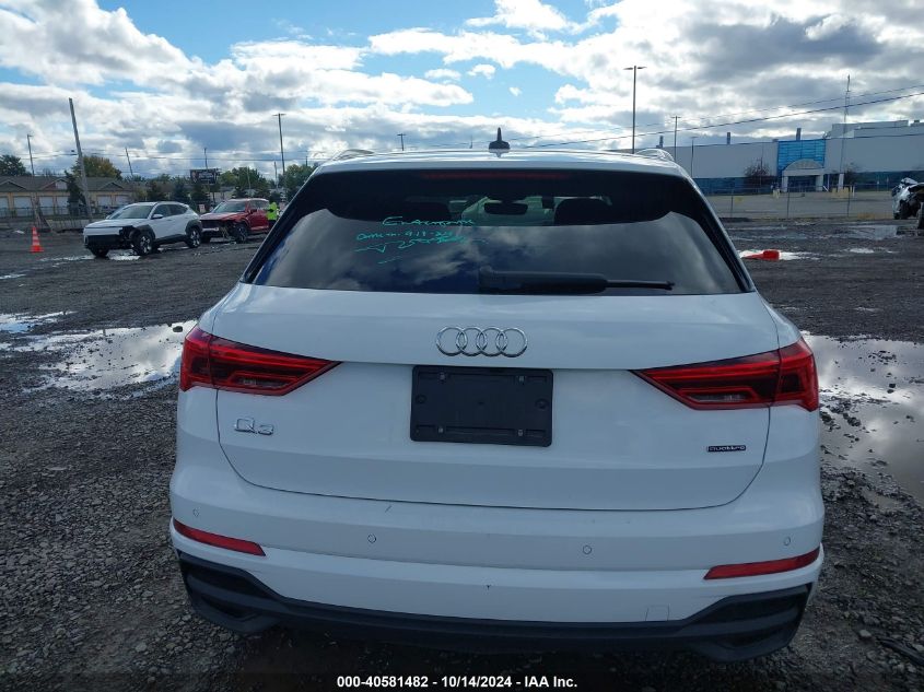 2024 Audi Q3 Premium 45 Tfsi S Line Quattro Tiptronic VIN: WA1DECF33R1034876 Lot: 40581482