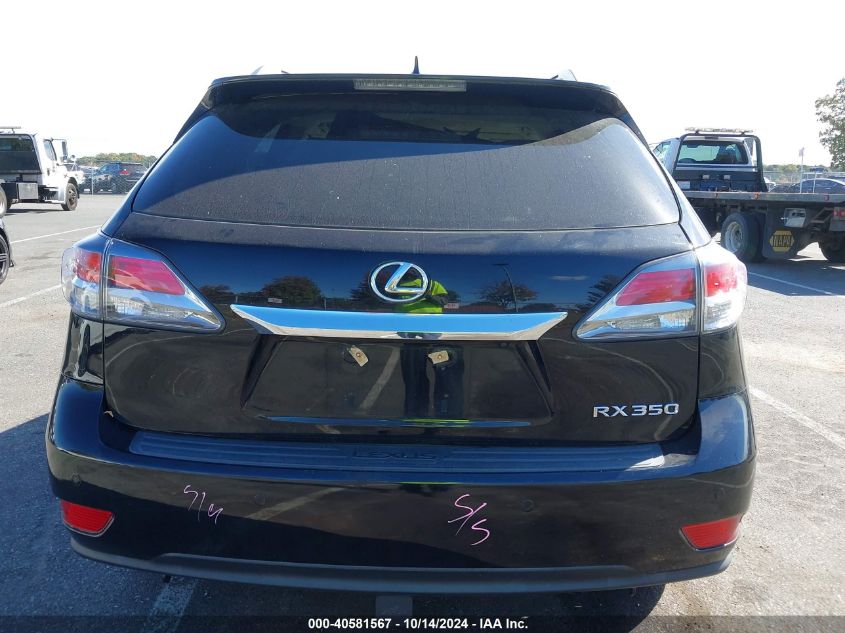 2014 Lexus Rx 350 VIN: 2T2BK1BA9EC243989 Lot: 40581567