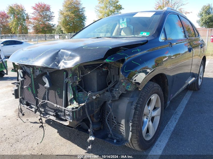 2014 Lexus Rx 350 VIN: 2T2BK1BA9EC243989 Lot: 40581567