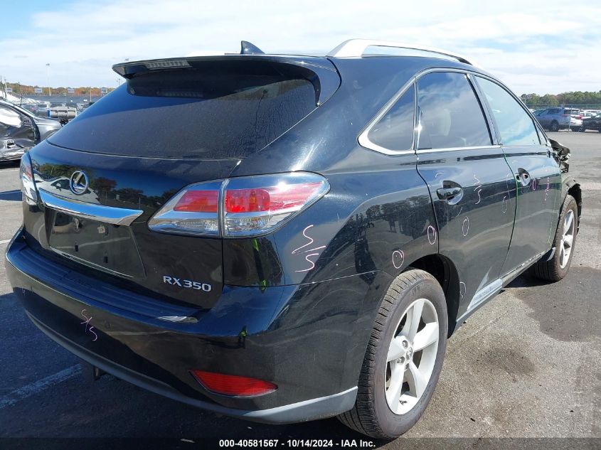 2014 Lexus Rx 350 VIN: 2T2BK1BA9EC243989 Lot: 40581567