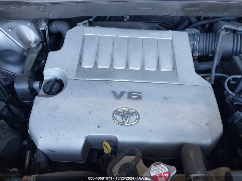 2010 Toyota Highlander Base V6 VIN: 5TDBK3EH6AS018665 Lot: 40581573