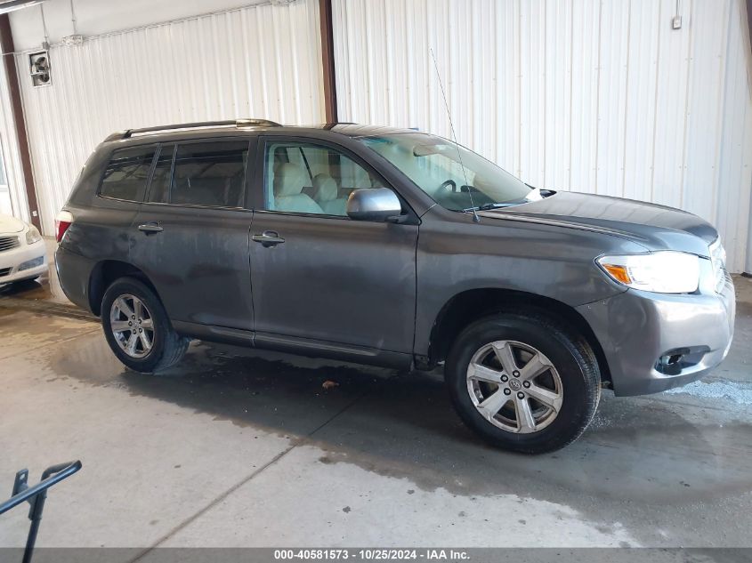 2010 Toyota Highlander Base V6 VIN: 5TDBK3EH6AS018665 Lot: 40581573