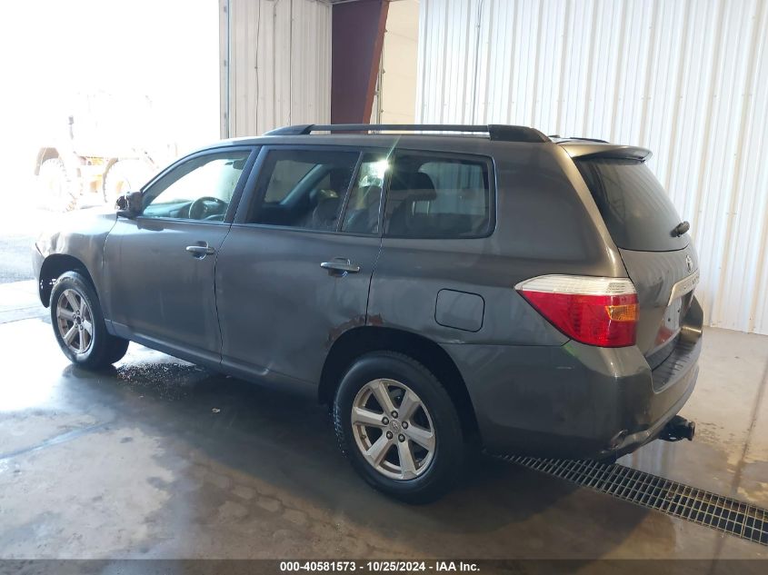2010 Toyota Highlander Base V6 VIN: 5TDBK3EH6AS018665 Lot: 40581573