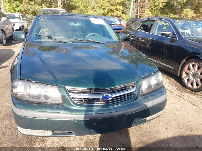 2002 Chevrolet Impala Ls VIN: 2G1WH55K929140253 Lot: 40581576