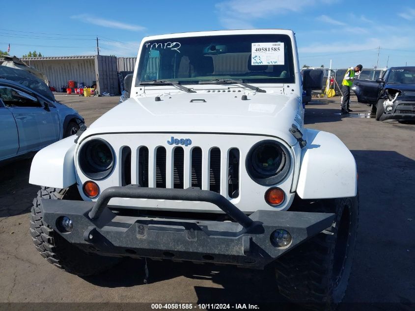 2013 Jeep Wrangler Unlimited Sahara VIN: 1C4BJWEG6DL692543 Lot: 40581585