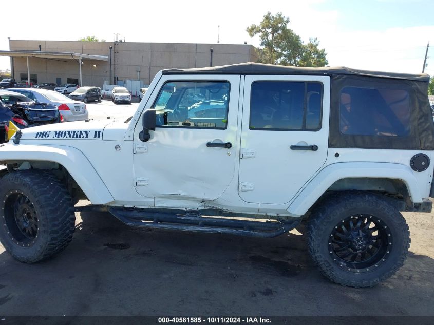 2013 Jeep Wrangler Unlimited Sahara VIN: 1C4BJWEG6DL692543 Lot: 40581585