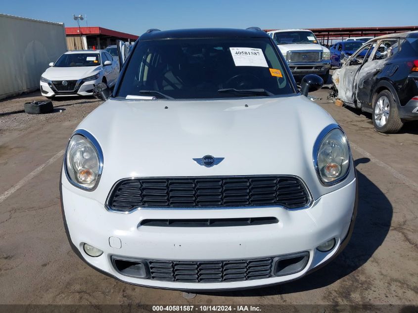 2012 Mini Cooper S Countryman VIN: WMWZC3C54CWM27347 Lot: 40581587