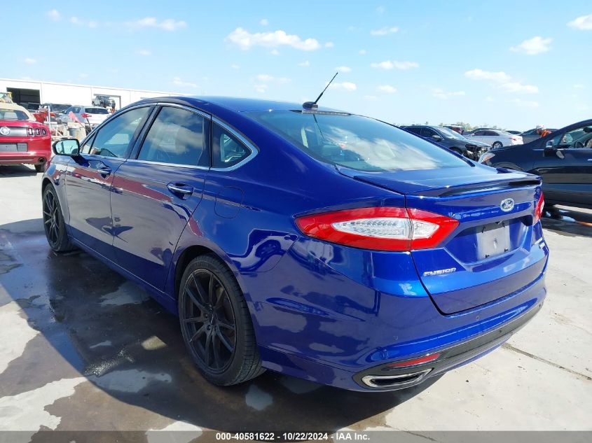 VIN 3FA6P0D90GR355622 2016 Ford Fusion, Titanium no.3