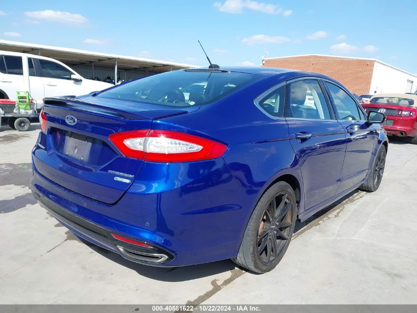 VIN 3FA6P0D90GR355622 2016 Ford Fusion, Titanium no.4