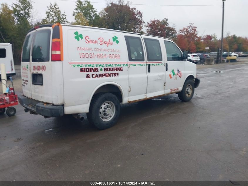 2008 Chevrolet Express Work Van VIN: 1GCGG25C281209576 Lot: 40581631