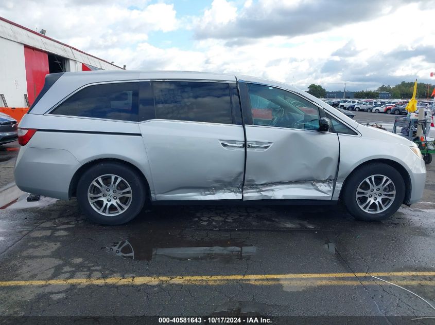 2011 Honda Odyssey Ex-L VIN: 5FNRL5H65BB093896 Lot: 40581643