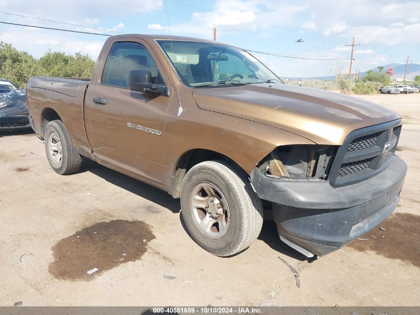 2012 Ram 1500 St VIN: 3C6JD6AP3CG226841 Lot: 40581659