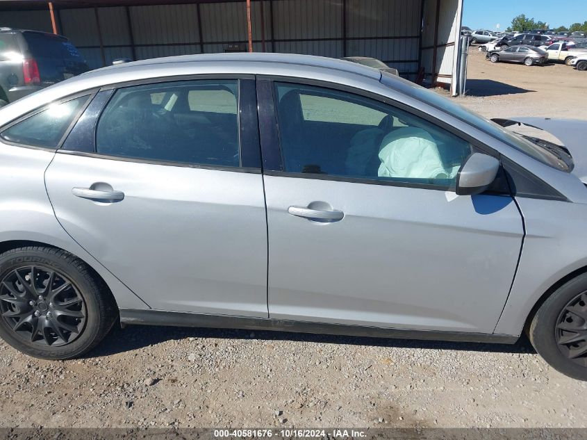 2012 Ford Focus Se VIN: 1FAHP3F21CL310854 Lot: 40581676