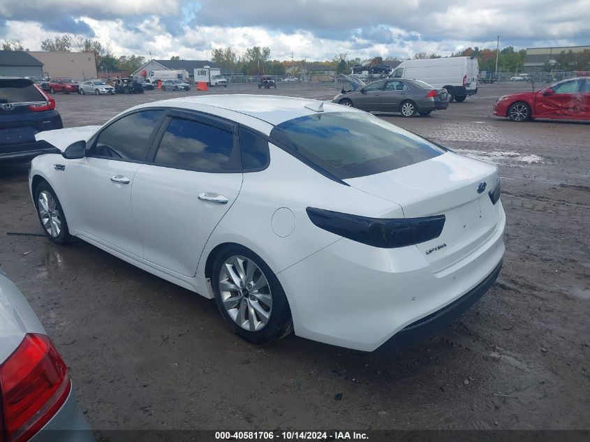 2018 Kia Optima Lx VIN: 5XXGT4L3XJG273580 Lot: 40581706