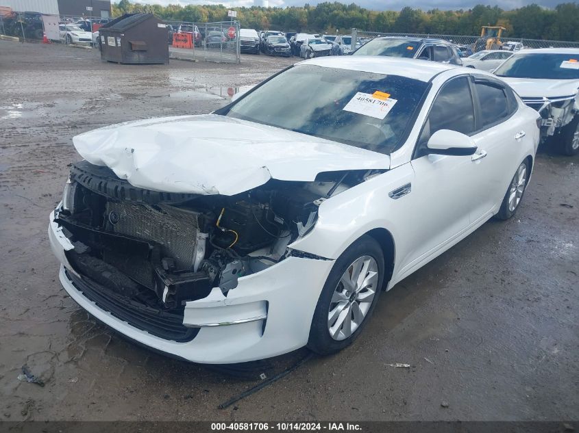 2018 Kia Optima Lx VIN: 5XXGT4L3XJG273580 Lot: 40581706