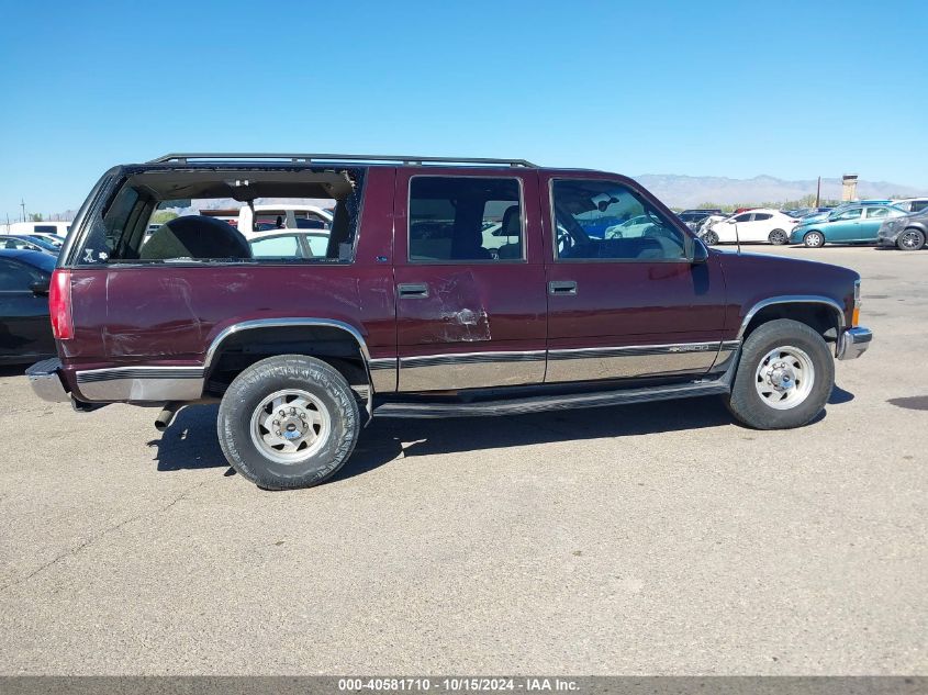 1997 Chevrolet Suburban 2500 VIN: 1GNGC26R0VJ369814 Lot: 40581710