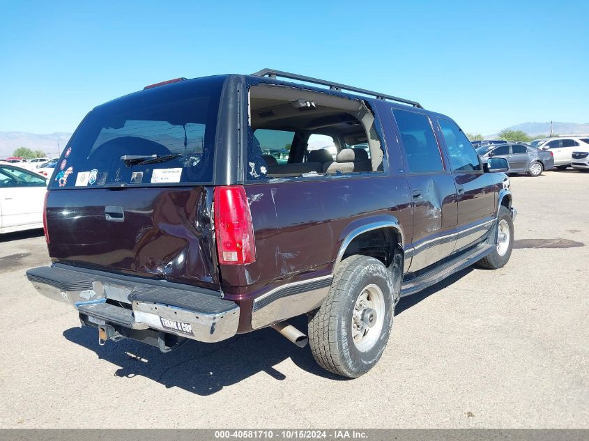 1997 Chevrolet Suburban 2500 VIN: 1GNGC26R0VJ369814 Lot: 40581710