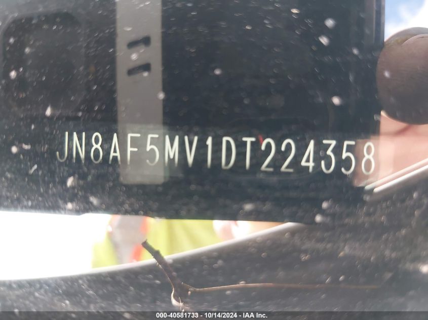 2013 NISSAN JUKE SV - JN8AF5MV1DT224358