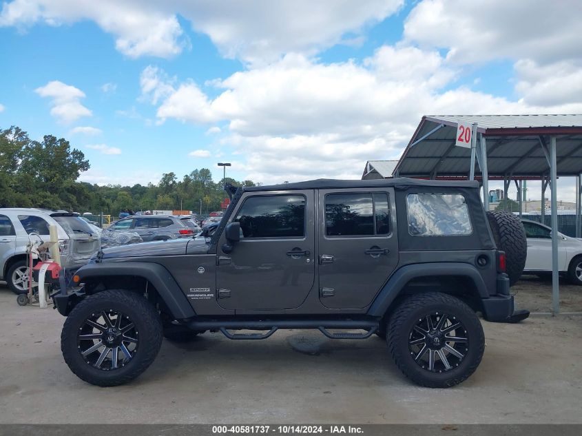 2017 Jeep Wrangler Unlimited Sport VIN: 1C4BJWDG4HL725630 Lot: 40581737