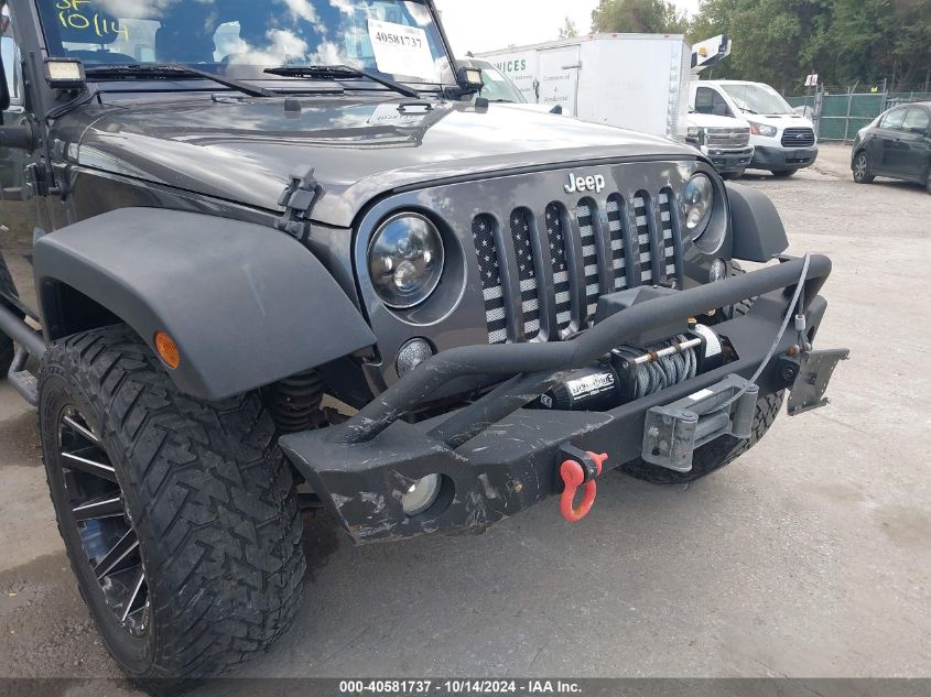 2017 Jeep Wrangler Unlimited Sport VIN: 1C4BJWDG4HL725630 Lot: 40581737