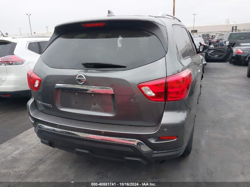 2019 Nissan Pathfinder S VIN: 5N1DR2MN3KC620962 Lot: 40581741