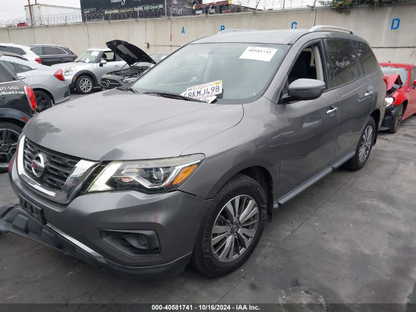 2019 Nissan Pathfinder S VIN: 5N1DR2MN3KC620962 Lot: 40581741