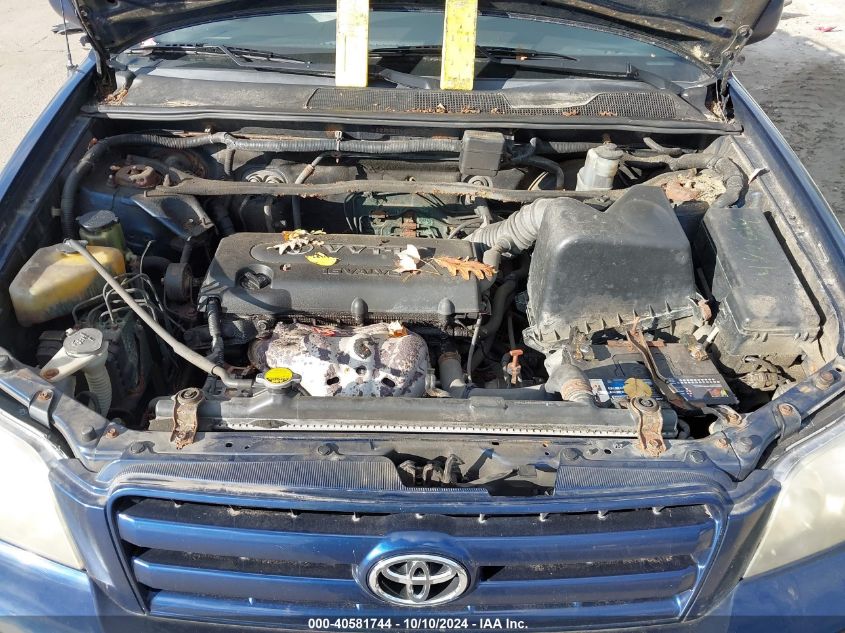 JTEHD21A050037367 2005 Toyota Highlander