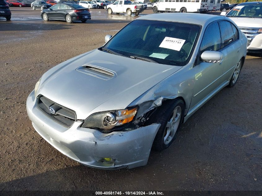 2005 Subaru Legacy 2.5Gt VIN: 4S3BL686254211406 Lot: 40581745