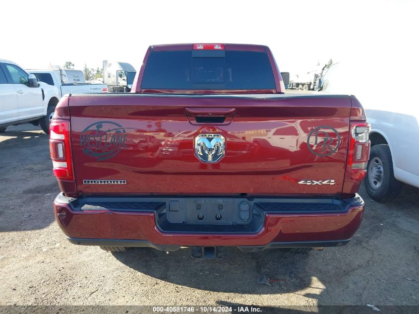 2022 Ram 2500 Big Horn 4X4 6'4 Box VIN: 3C6UR5DL2NG419115 Lot: 40581746