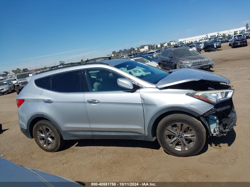 2015 Hyundai Santa Fe Sport VIN: 5XYZU3LB7FG278018 Lot: 40581758