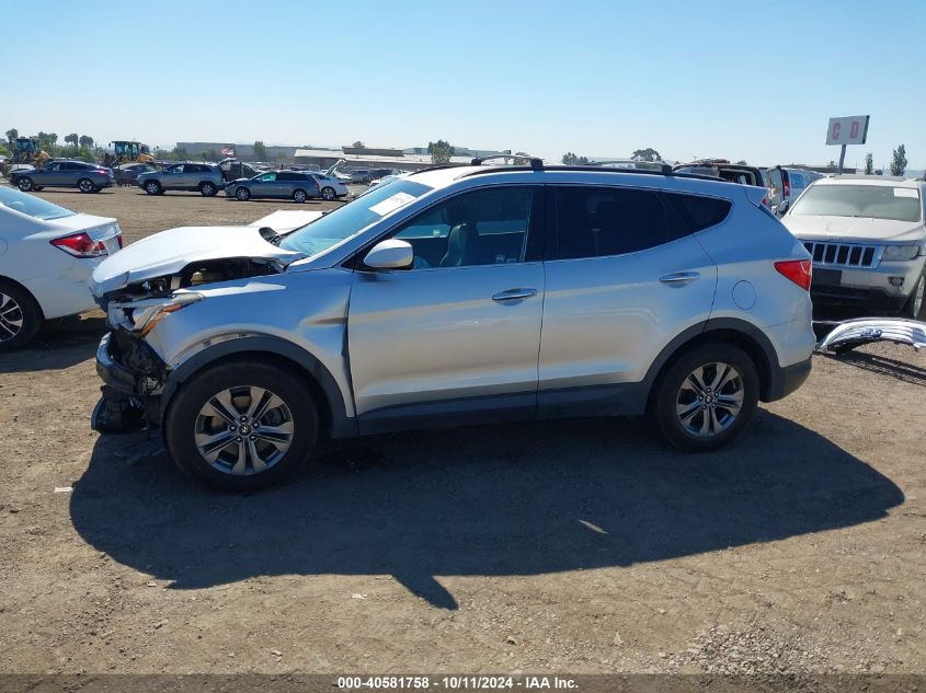 2015 Hyundai Santa Fe Sport VIN: 5XYZU3LB7FG278018 Lot: 40581758