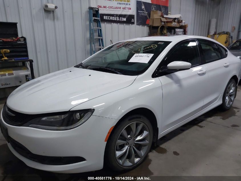 2015 Chrysler 200 S VIN: 1C3CCCDG8FN736617 Lot: 40581776