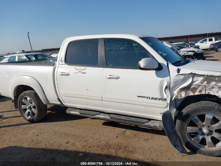 2005 Toyota Tundra Double Cab Limited VIN: 5TBET38135S490863 Lot: 40581789