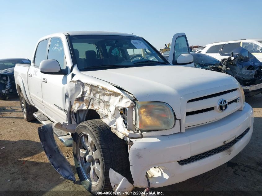 2005 Toyota Tundra Double Cab Limited VIN: 5TBET38135S490863 Lot: 40581789