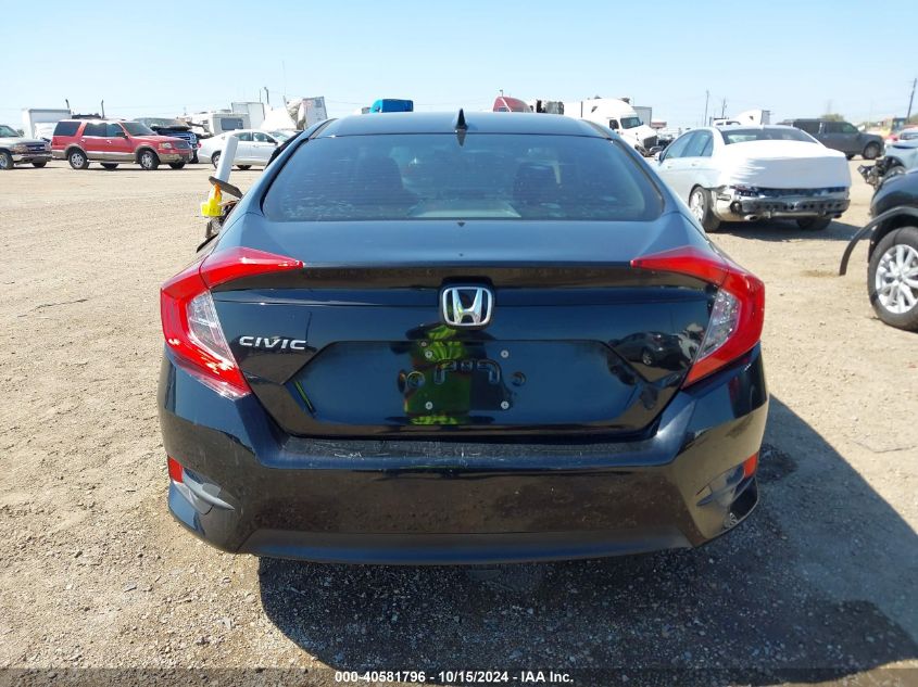 2018 Honda Civic Ex VIN: 2HGFC2F72JH589620 Lot: 40581796