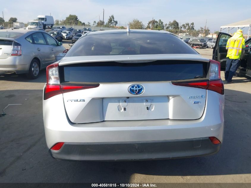 JTDKARFU4K3081347 2019 Toyota Prius L Eco