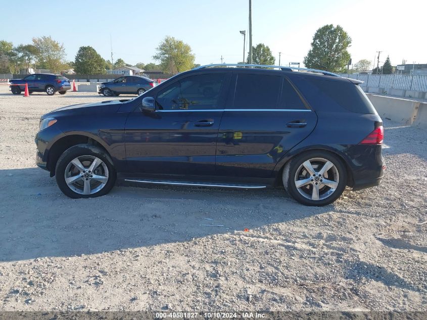 2017 Mercedes-Benz Gle 350 4Matic VIN: 4JGDA5HB3HA945043 Lot: 40581827