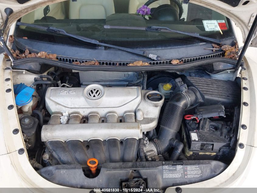 2008 Volkswagen New Beetle S/Se VIN: 3VWRG31CX8M518829 Lot: 40581830