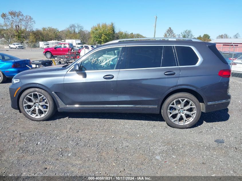 2020 BMW X7 xDrive40I VIN: 5UXCW2C00L9C14457 Lot: 40581831