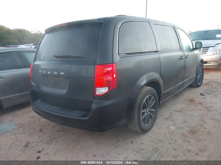 VIN 2C4RDGCG7JR156346 2018 DODGE GRAND CARAVAN SXT