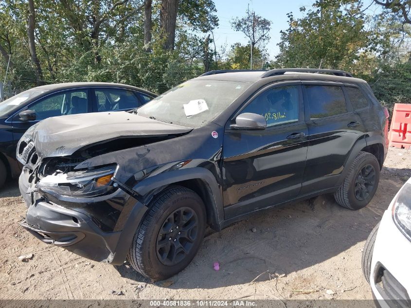 2019 Jeep Cherokee Trailhawk Elite 4X4 VIN: 1C4PJMBX4KD189616 Lot: 40581836