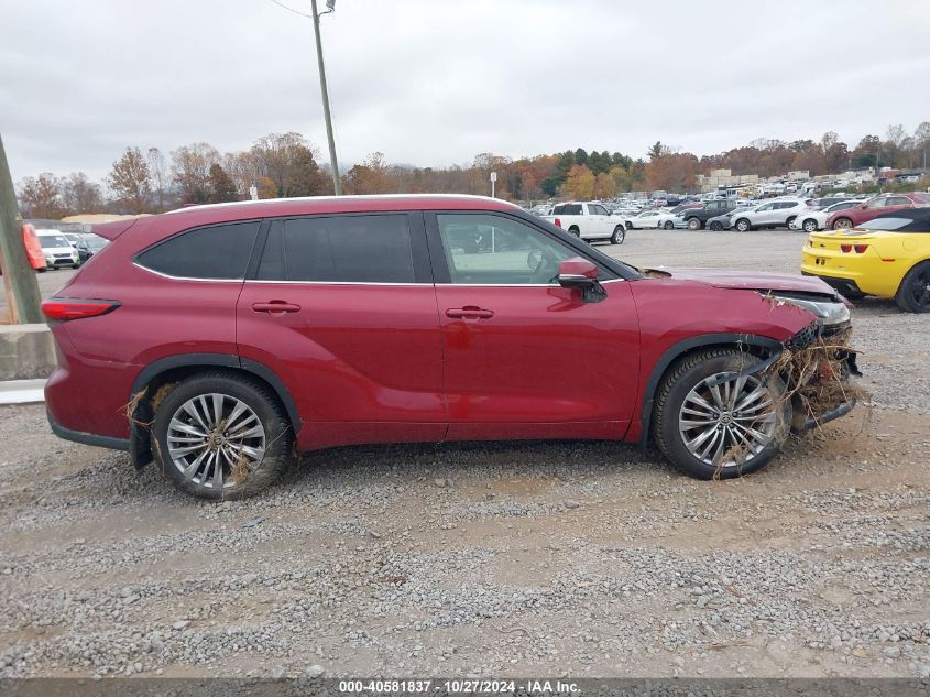 2020 TOYOTA HIGHLANDER PLATINUM - 5TDFZRBH4LS033642