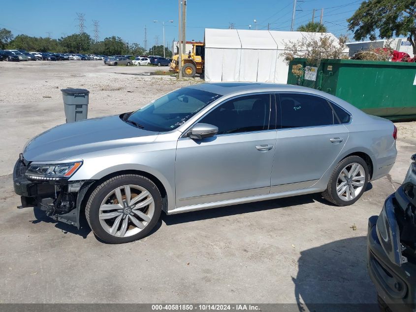 2017 Volkswagen Passat 1.8T Sel Premium VIN: 1VWCT7A31HC062696 Lot: 40581850